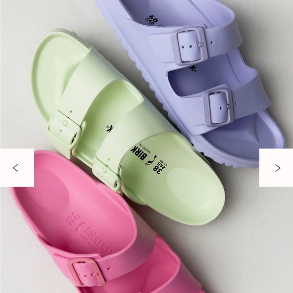 Birkenstock Eva Arizona Pink Sandals Size 9.5/41 - Picture 2 of 6